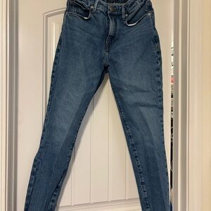 Good American Skinny Jeans in Medium Blue Wash